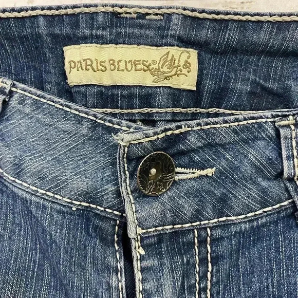 Paris Blues Bermuda Denim Shorts - Picture 3 of 5